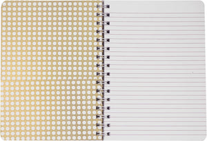 Lilly Pulitzer, Mini Notebook, Gold Metallic Bon Vivant