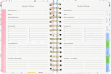 Load image into Gallery viewer, kate spade new york, Joyful Garden, 17 Month- Medium Spiral Planner
