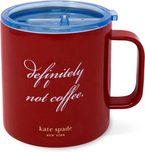 Load image into Gallery viewer, kate spade new york, Definitely Not Coffee, Stainless Steel Coffee Mug
