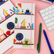 Load image into Gallery viewer, kate spade new york, Charmed Library, Padfolio with 7 Sticky Note Pads,
