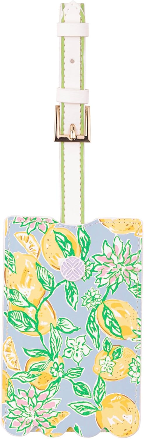 Lilly Pulitzer, Luggage Tag, Make Lemonade