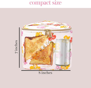 kate spade new york, Spring Pansies, Lunch Tote