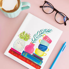 Load image into Gallery viewer, Kate Spade, Charmed Library, Concealed Spiral Notebook
