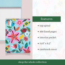 Load image into Gallery viewer, kate spade new york, Safari Floral, Top Spiral Notebook
