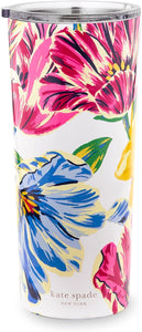 Painted Tulips, Stainless Steel Tumbler