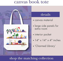 Load image into Gallery viewer, kate spade new york, Charmed Library, Canvas Tote
