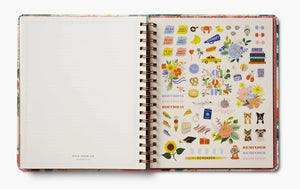 2026 Dahlia 17 Month Academic Planner Hardcover Spiral