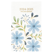 Load image into Gallery viewer, 2 Year Mini Pocket Planner, Floral Watercolor
