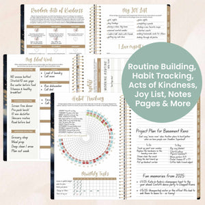 2025-2026 Midnight Sky Soft Cover Planner