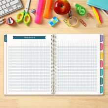 Load image into Gallery viewer, 2025-2026 Teacher Planner, With 3 Interchangeable Covers: Bold &amp; Bright
