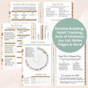 2025-2026 Butterfly Garden Soft Cover Planner