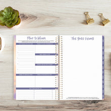 Load image into Gallery viewer, 2025 Cotton Candy Sky, Soft Cover Planner
