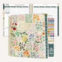 Load image into Gallery viewer, 2026-27 Vision Planner, Garden Party, Beige
