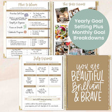 Load image into Gallery viewer, 2025-26 Vision Planner, Spread Kindness Like Wildflowers

