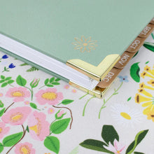 Load image into Gallery viewer, Pre-Order 2026 Small Green Linen Hard Cover Planner
