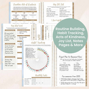 2025-2026 Iridescent Opal Soft Cover Planner