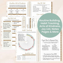 Load image into Gallery viewer, 2025-2026 Moments of Grace Soft Cover Planner
