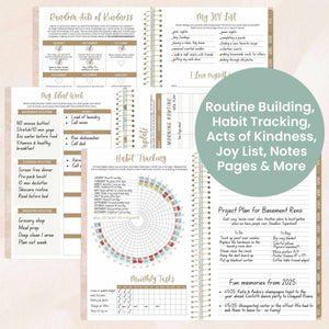 2025-2026 Ocean Oasis Soft Cover Planner