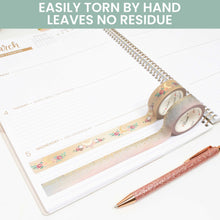Load image into Gallery viewer, Simply Gilded x Bloom Boho Celestial, Washi Tape &amp; PET Tape Set
