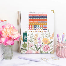 Load image into Gallery viewer, Pre-Order 2026 Beige Bouquet Large Hard Cover Planner
