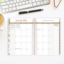 Load image into Gallery viewer, Pre-Order 2026 Tan Leopard Soft Cover Planner
