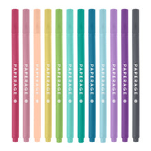 Load image into Gallery viewer, Paperage 12 Pack Pastel, Felt Tip Fine Line Marker Pens
