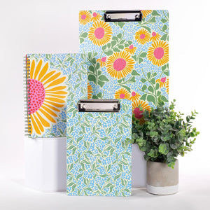 Sunflowers Mini Clipboard Folio