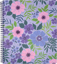 Load image into Gallery viewer, Lilac Floral Large Notebook
