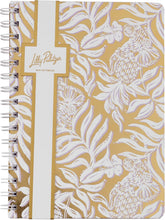Load image into Gallery viewer, Lilly Pulitzer, Mini Notebook, Gold Metallic Bon Vivant

