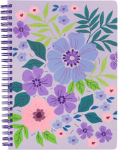 Load image into Gallery viewer, Lilac Floral Mini Notebook
