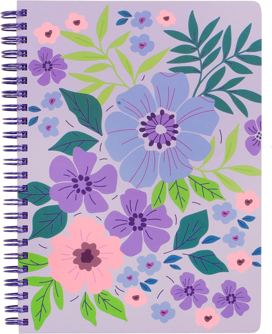Lilac Floral Mini Notebook