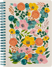 Load image into Gallery viewer, Garden Blooms Cream Mini Notebook
