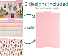 Load image into Gallery viewer, Succulents File Folders
