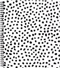 Load image into Gallery viewer, Black Dots Large Notebook
