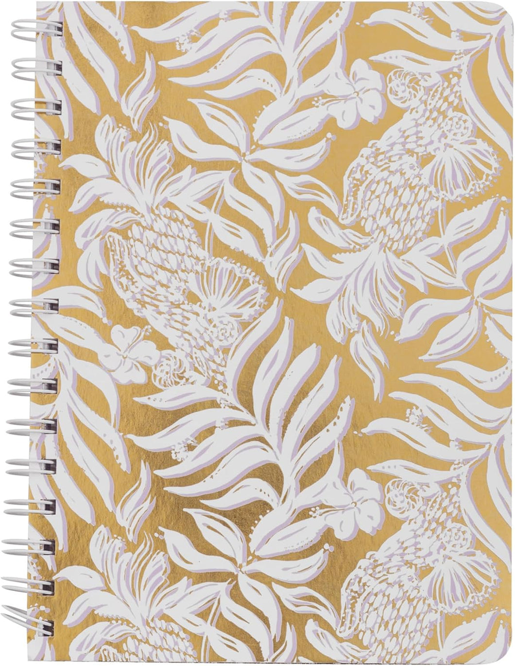 Lilly Pulitzer, Mini Notebook, Gold Metallic Bon Vivant