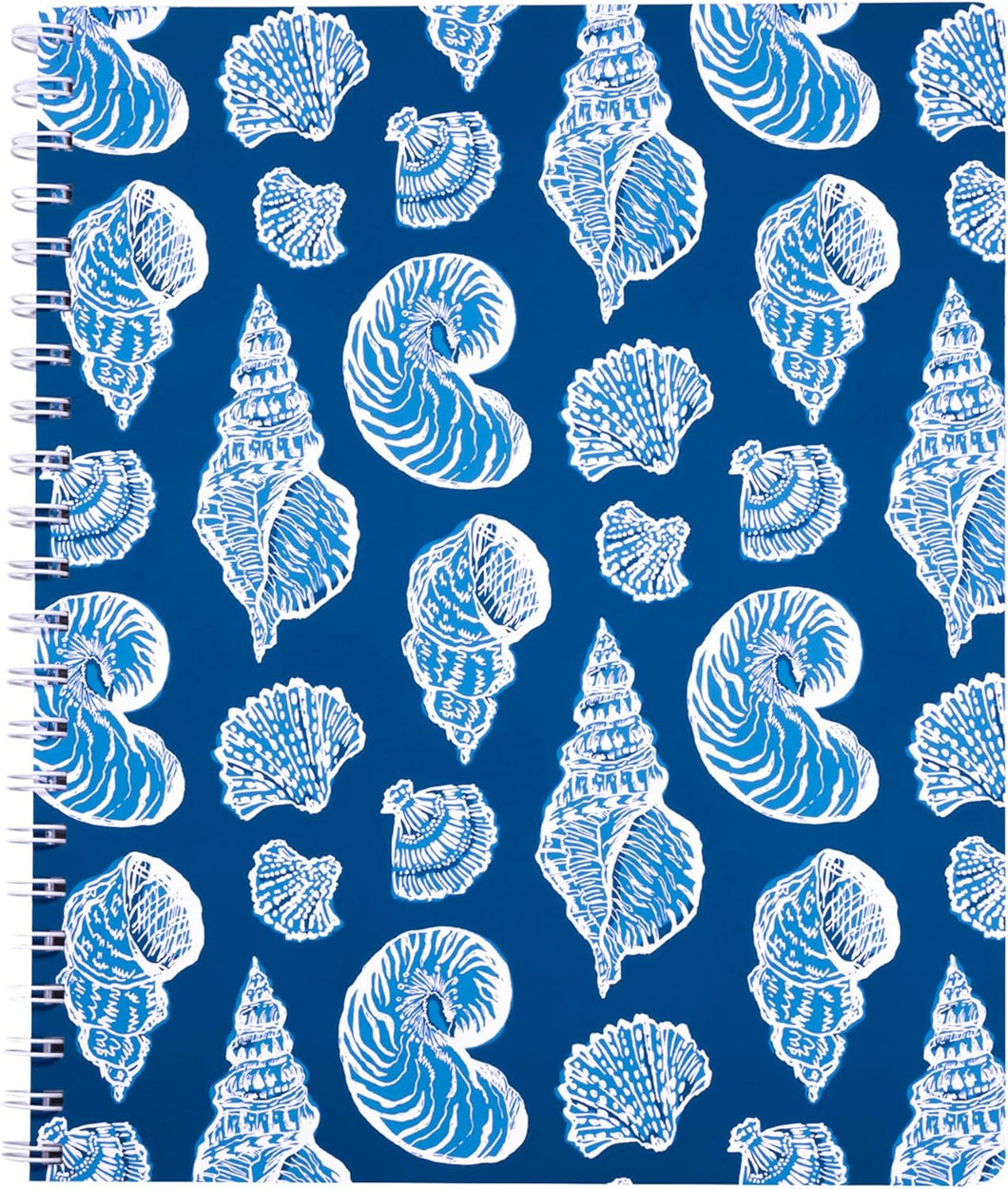 Lilly Pulitzer, Large Notebook, Shell of a Good Time