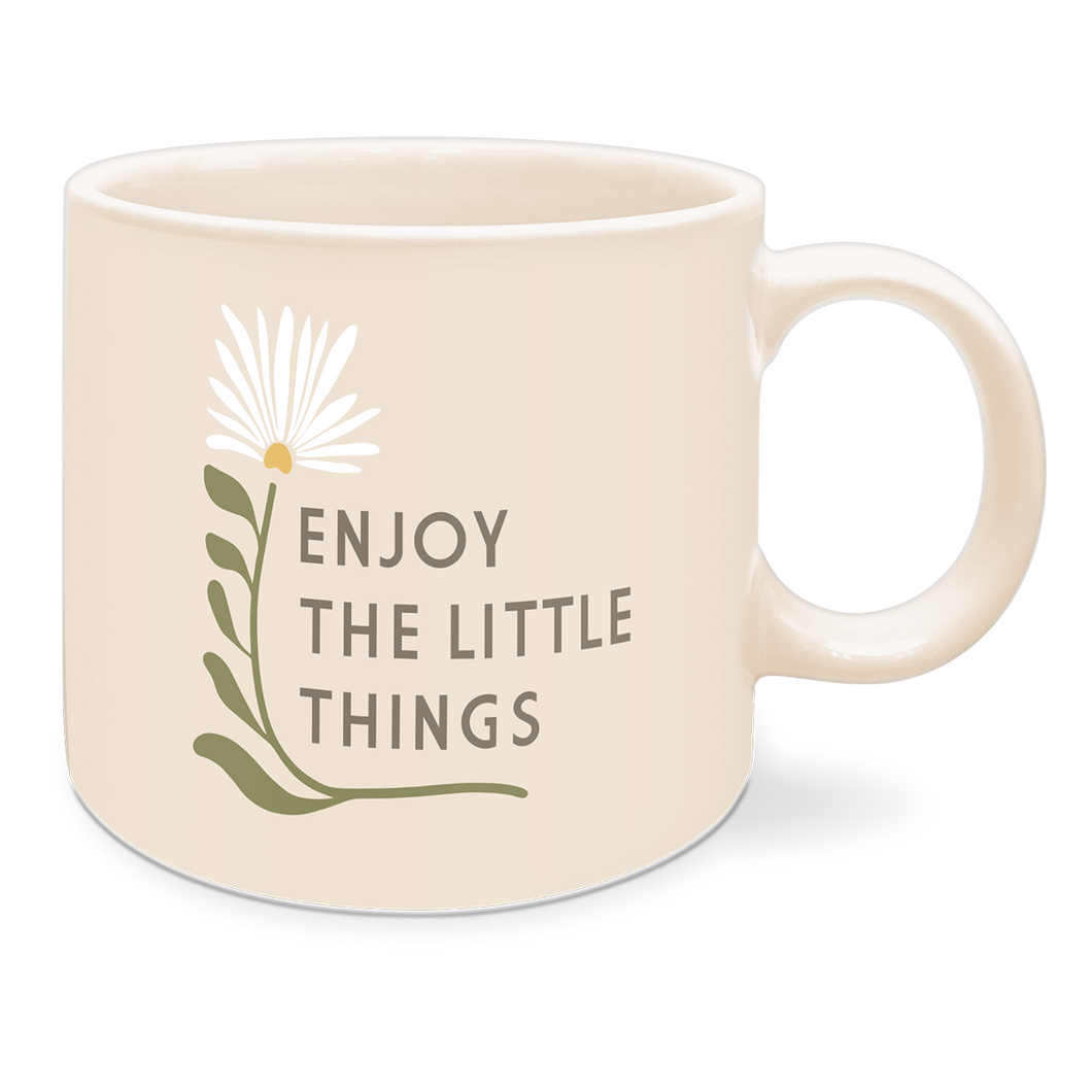 Enjoy The Little Things Daisy Mug