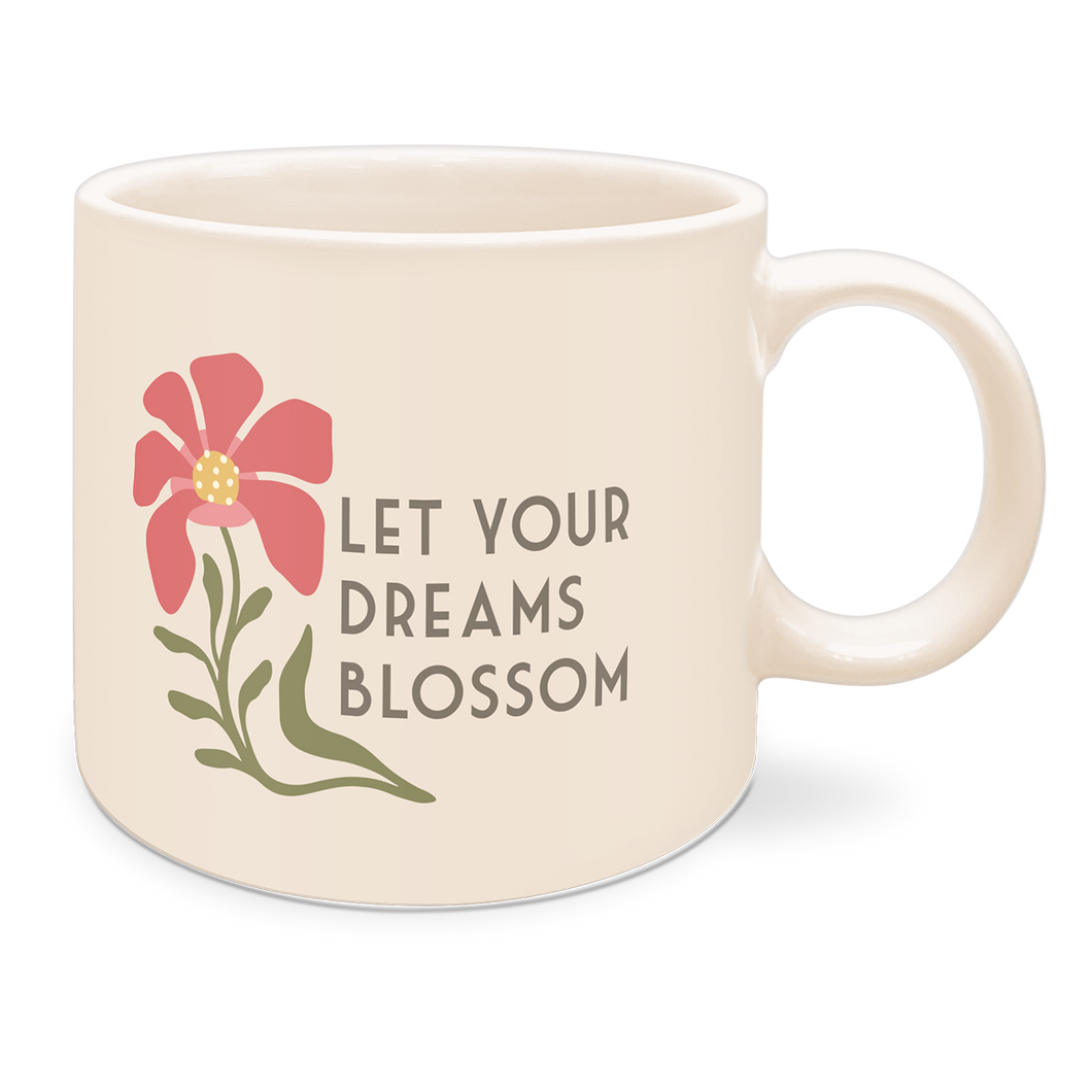Let Your Dreams Blossom Camellia Mug