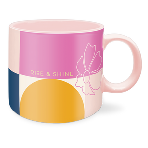 Rise & Shine Geometrical Mug