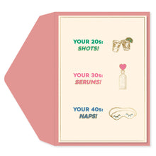 Load image into Gallery viewer, Decades Birthday Greeting Card
