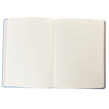 Load image into Gallery viewer, Light Blue Fabric-Bound Journal

