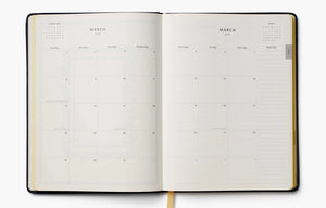 2026 Wildwood 12 month Embroidered Bookbound Planner