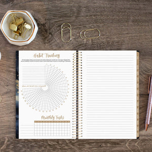 2025-2026 Midnight Sky Soft Cover Planner