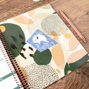 2023-2024 Green Modern Abstract Vision Planner