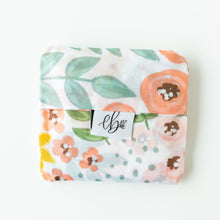 Load image into Gallery viewer, White Floral Reusable Bag
