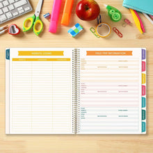 Load image into Gallery viewer, 2025-2026 Teacher Planner, With 3 Interchangeable Covers: Bold &amp; Bright
