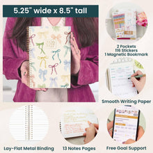 Load image into Gallery viewer, 2026-2027 Bows Soft Cover Planner
