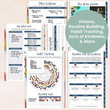 Load image into Gallery viewer, Pre-Order 2026 Brilliant Brushstrokes Soft Cover Planner
