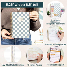 Load image into Gallery viewer, 2026-2027 Checkered Soft Cover Planner

