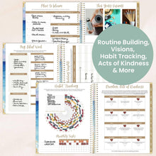 Load image into Gallery viewer, Pre-Order 2026 Coastal Calm Large Hard Cover Planner
